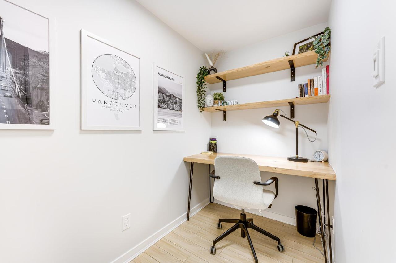 Heart Of Downtown 1 Bd Entire Condo - Pool, Gym, Parking, Office, Ac バンクーバー エクステリア 写真